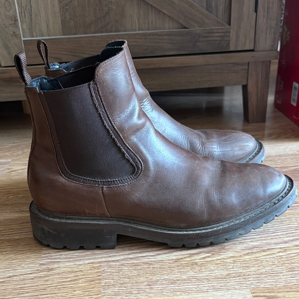 Thursday Boot Company Chestnut Leather Ankle Boots